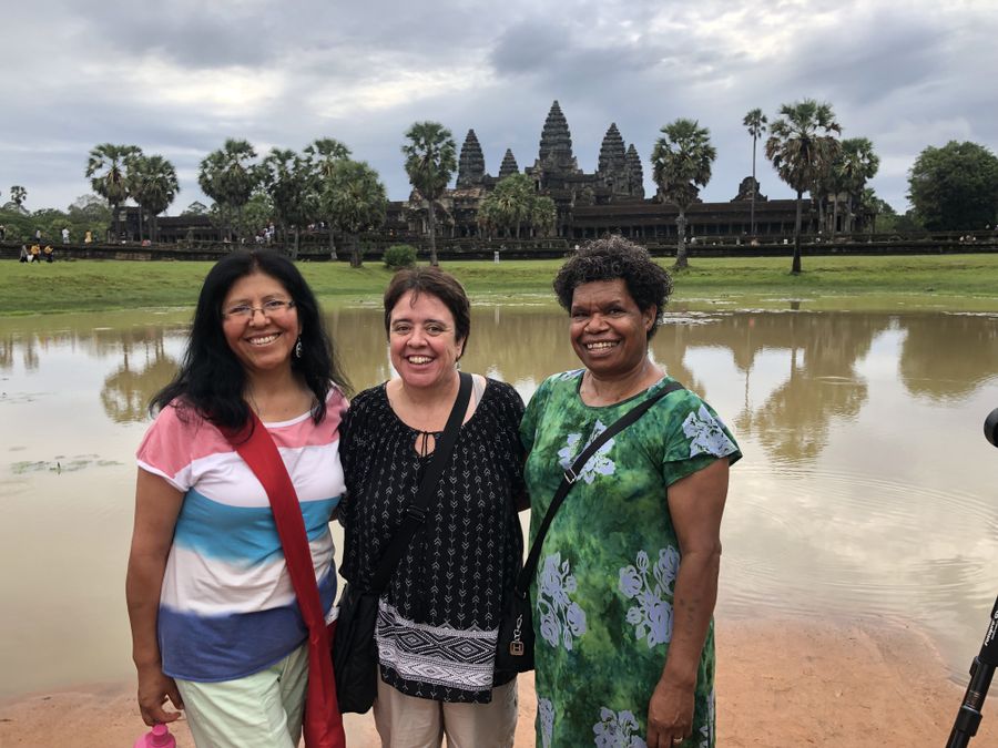 L-R: Srs Carmen Rosa, Angela, Theresia